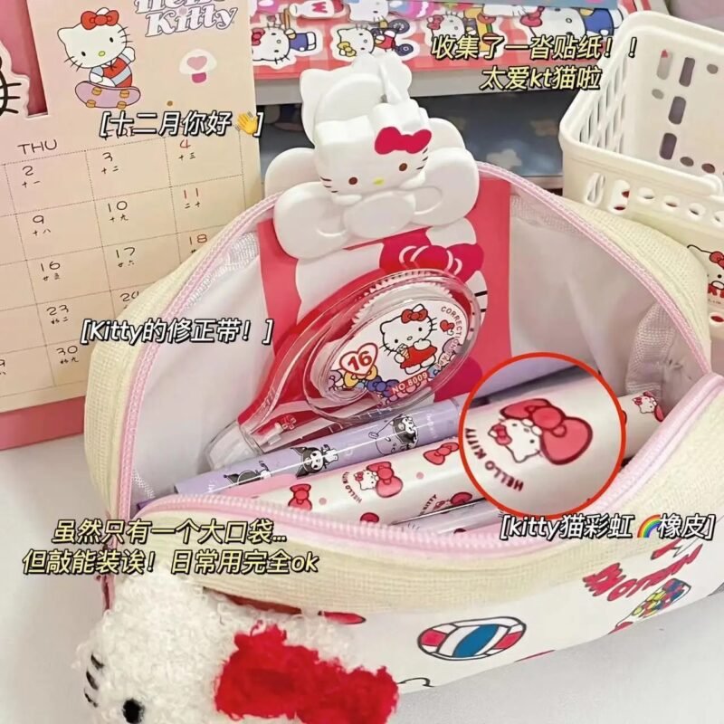 Hello Kitty Canvas Pencil Case - Image 3