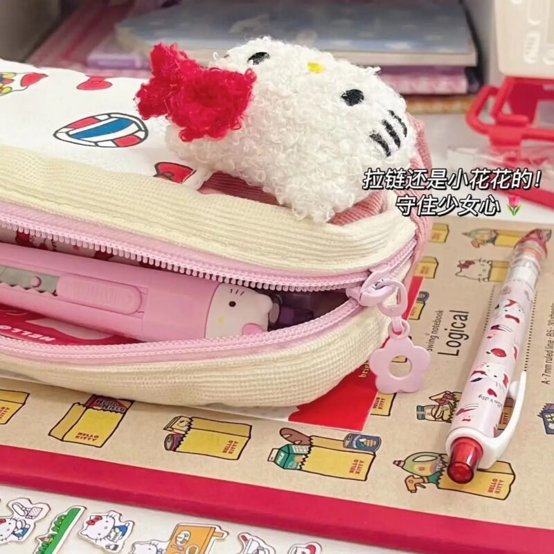 Hello Kitty Canvas Pencil Case - Image 5